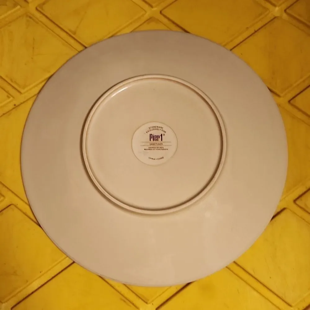 Pier 1 Sanctuary Dinner Plate 11.5